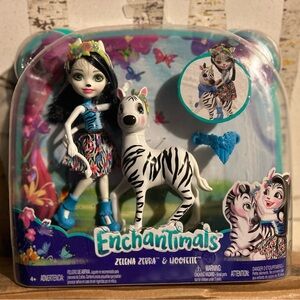 Enchantimals Zelena Zebra & Hoofette Doll Set